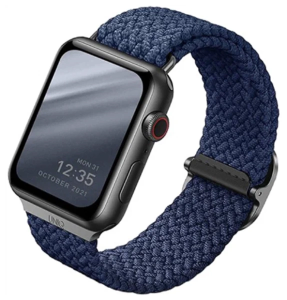 Ремешок Uniq ASPEN для Apple Watch 49/45/44/42mm, синий