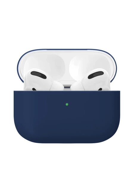 Чехол силиконовый "vlp" Soft Touch, для AirPods Pro, тёмно-синий