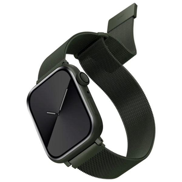 Ремешок Uniq Dante для Apple Watch 41/40/38mm, зелёный