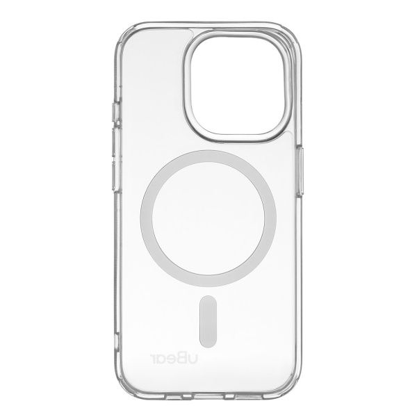 Чехол защитный uBear Real Mag Case, iPhone 15 Pro MagSafe, прозрачный