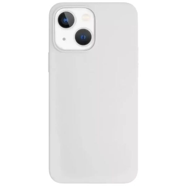 Чехол силиконовый MagSafe iPhone 14, белый