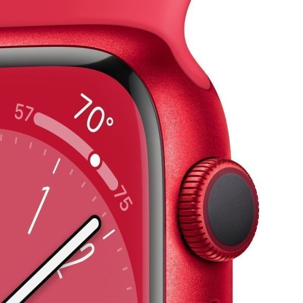 Apple Watch Series 8 41 мм, красный