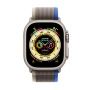 Apple Watch Ultra 49 мм, ремешок Trail синего/серого цвета, размер S/M